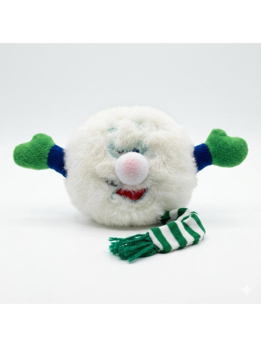 Original Silly Slammers Snowball ICE E Scarf Frosty Tinsel 1998 Talks